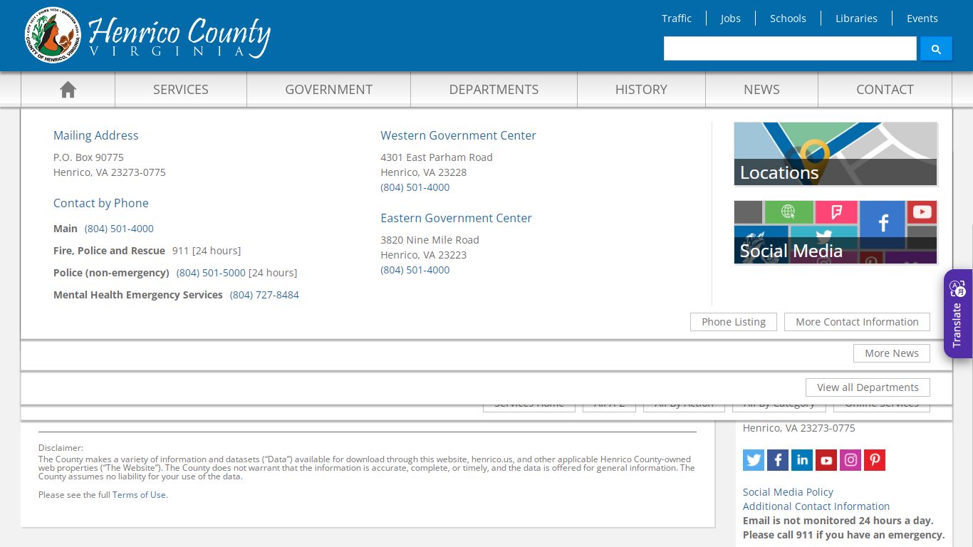 Arrest Reports - Henrico County, Virginia